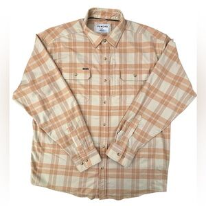 Poncho | Plaid Flannel Button Down | Regular Fit XL | Excellent condition!!